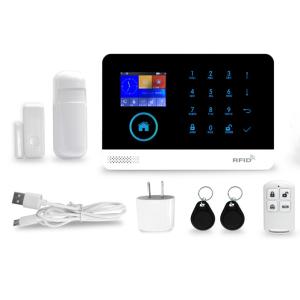Buy cheap WIFI GSM Wireless Security Alarm System App Control 99 Wireless Zones from wholesalers