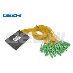 Buy cheap OEM 1x64 G657A1 SC/APC Optical Fiber PLC Splitter ABS Module Box Type from wholesalers