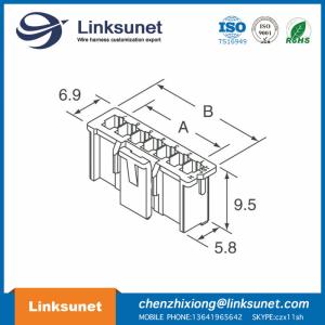 JST 2.5mm Pich 5P XAP - 05V - 01 DC Car Wiring Harness For Engine Insulated /