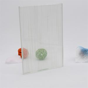 Buy cheap Customized Wired Decorative Laminated Glass 10mm 12mm 15mm 19mm Decorative Colored Glass Clear Ultra Clear Dark Gray Decorative Patterned Glass from wholesalers