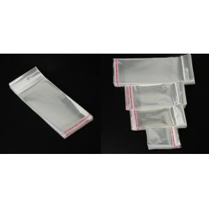 Buy cheap pp/ opp header bag for ring package crystal clear opp/bopp envelope bags with round hanging header hard pvc header card from wholesalers