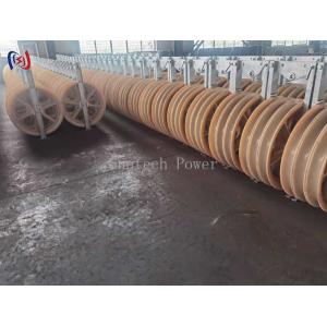 Buy cheap 150KN Transmission Stringing Blocks ACSR720 Conductor Wire Stringing Blocks from wholesalers