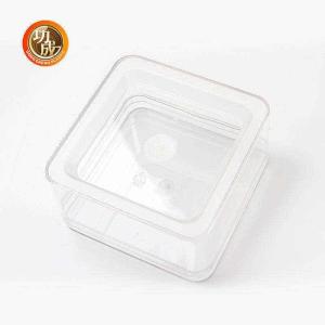 Buy cheap 600ml 810ml Customize Packing Boxes Transparent Rectangular PET Food Box from wholesalers