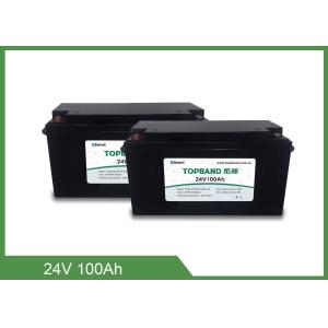 Buy cheap Deep Cycle Bluetooth Rechargeable Battery , Lithium Phosphate Battery 24V 100Ah from wholesalers