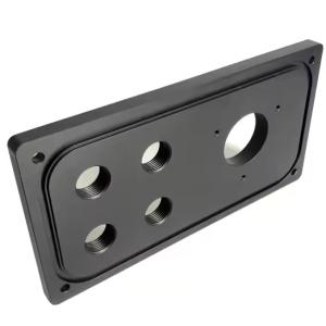 Buy cheap Aluminum Sealing Plate Black Anodized Custom CNC Machined from wholesalers