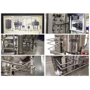 Manual Control 5BBL Small Brewing Systems / Stainless Beer Fermenter Electric