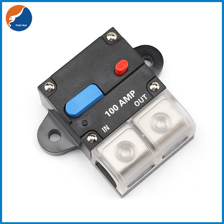 Buy cheap Waterproof Protective Stereo Audio Amplifier Manual Reset Circuit Breaker For Auto Car Marine Boat from wholesalers