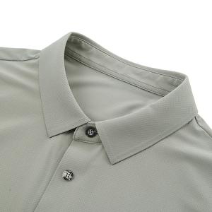 Soft Seamless Plain Blank Polo T Shirt with Customized Logo Printing of Cotton