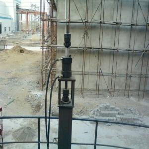 Malaysia Tank Construction Project 2.6m Lifting Height Hydraulic Tank Jacking