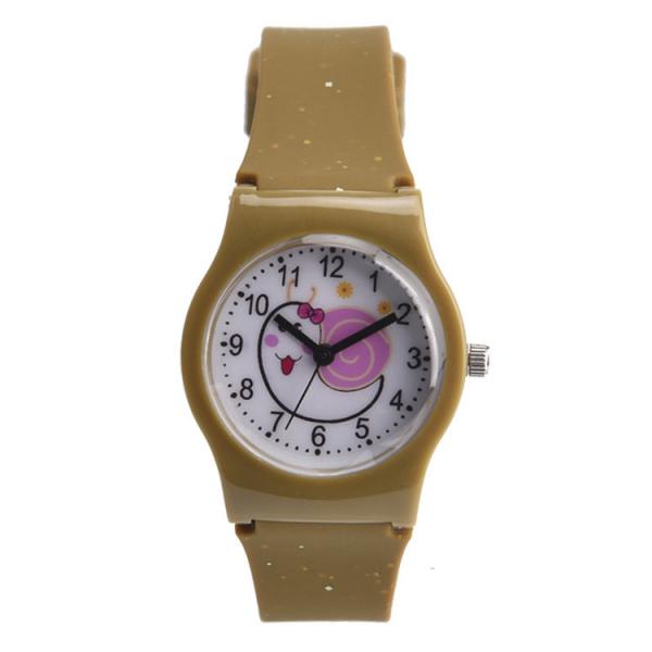 Quality Animal Kids Plastic Quartz Watch With Silicone Strap Quartz Movement for sale