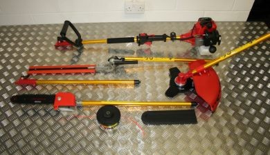 33cc Multi Function Garden Tool 5in1 Petrol trimmer, Brush Cutter, Pole Saw,