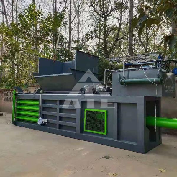 Hydraulic Aluminum Scrap Baler Textile Baling Machine Aluminum Can Baler