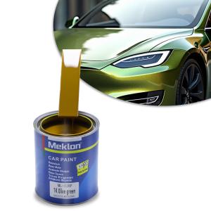 Buy cheap 1K High Performance Olive Green Car Paint Resin Liquid Coating For Spray Acrylic Paint With Powder Appearance from wholesalers
