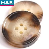 Buy cheap Eco Friendly Round Shape Button 28mm Four Hole Button Customized product