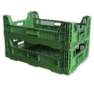 Buy cheap Cheap foldable stackable plastic box for fruits from wholesalers