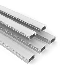 Buy cheap Led strip aluminum profile 17*9mm for Surface Mount led linear lighting with PC Cover from wholesalers