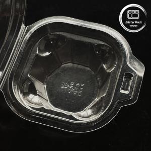 Buy cheap Transparent Hinged Clamshell Disposable Plastic Food Containers Single Cupcake Holders from wholesalers