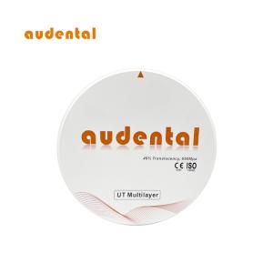 Translucency Zirconia Round Disc with 680Mpa Strength Multilayer Dental