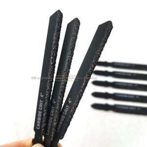 Buy cheap Tungsten Carbide Gritted Jig Saw Blade T-Shapc in Bulk 100mmX75x8,Grind tiles and clean up crevices,Reciprocating  Saw from wholesalers