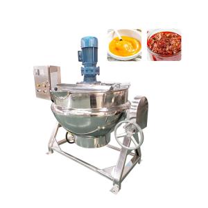 Buy cheap Gas Jacketed Kettle Steam Cooker/Jacketed Pot With Agitation Mixer Corn Sirup Sugar Syrup Mixing Kettle Cooking Kettle from wholesalers