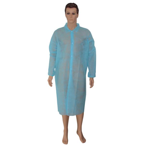 Biodegradable Non Toxic 70g SMS Disposable Surgical Gown