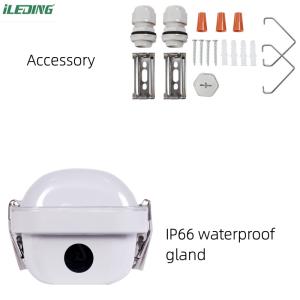 Buy cheap Industrial 60W 4' LED Linear Tri Proof Light IP67 Waterproof Driver 120-277V / 120-347V from wholesalers