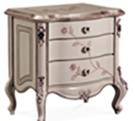 Buy cheap Unique Classic French Furniture / 0.26 Volumn Bedroom Side Tables from wholesalers