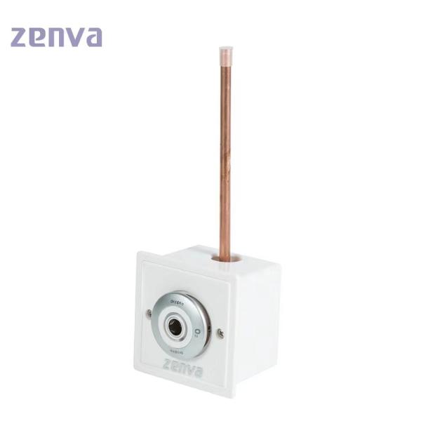 DIN Metal Medical Gas Outlets Wall Mounted For O2 VAC Air N2 N2O CO2