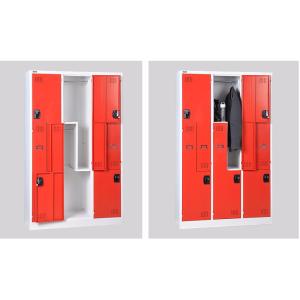 Buy cheap 1850 Height Z Shape Steel Dress Cupboard Small Metal Locker from wholesalers