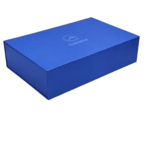 Customized Matt/Glossy Laminated Clamshell Magnetic Gift Box for Luxury