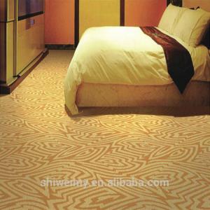 Buy cheap Plain brown printed pp wilton carpet for bedroom from wholesalers