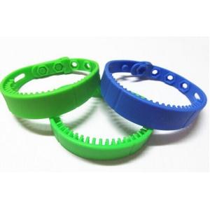 Buy cheap 860mhz - 960mhz RFID Smart Wristband PVC UHF RFID Bracelets With Logo from wholesalers