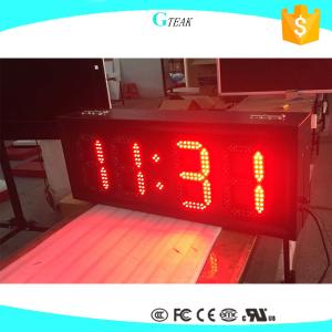 Buy cheap customized 7 segment stadium clock led display from wholesalers
