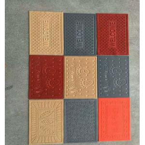 Buy cheap PVC embossed mat   Polyester embossed mat    pvc mat from wholesalers