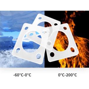 Buy cheap Custom Silicone Rubber Washer 1mm Thickness Food Grade FDA Compliant from wholesalers