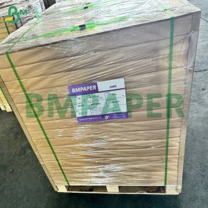 Buy cheap Single Sided Glazed Kraft Paper 35gsm Bleached White MG Paper from wholesalers