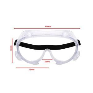 Isolation Protective Medical Safety Goggles 2 Layer , Fully Assembled Structure