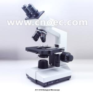 Buy cheap WF10X Double Layers Mechanical Stage Biological Microscope A11.1316 With LED Lamp 1W Light Source from wholesalers