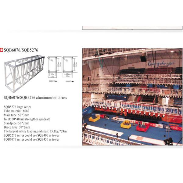 Buy cheap Easy To Install And Dismantle Aluminum Bolt Truss Tower System from wholesalers