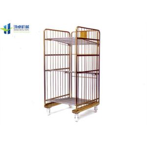 Buy cheap Collapsible Roll Container Trolley Portable Colorful Powder Coating Surface from wholesalers