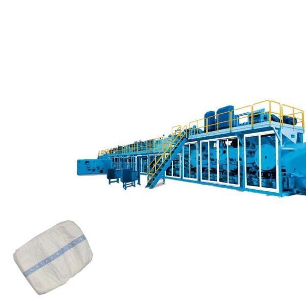 Buy cheap Best Product Cheap Price No Minimum Sleep Pants Fully Servo Automatic Adult Diaper Making Machine from wholesalers