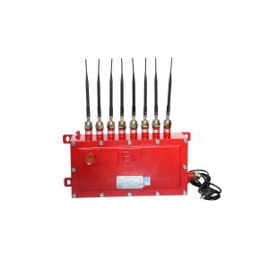Buy cheap 8 Antennas Mobile Cell Phone Signal Jammer Outdoor Use Stationary Explosion Proof from wholesalers