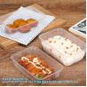 Buy cheap 500 Ml Disposable Lunch Box Rectangular Bento Transparent Plastic Tableware Wholesale Packaging Box PP Takeaway from wholesalers