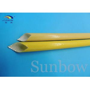 Buy cheap F class Polyurethane and Acrylic Resin Coated Fiberglass Sleeves from wholesalers