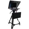 Buy cheap TS-T110/22D Dual Screen Teleprompter with Studio Software and On-Camera Caster Tripod from wholesalers