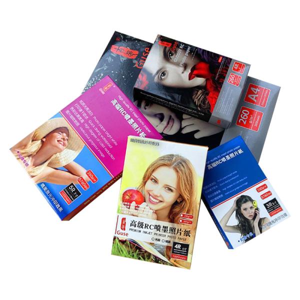 Buy cheap Inkjet 5R Satin Photo Paper 260g 127*178mm For Graphic Display Prints from wholesalers