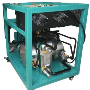 4HP Oil Less Large Gas Displacement R514A HFO Refrigerant Recovery Machine Low
