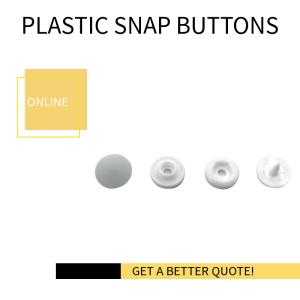 Buy cheap Disposable Gown White Plastic Snap Button from wholesalers