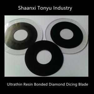 Buy cheap 0.125mm Diamond Dicing Blades Thin Straight High Rigdity from wholesalers