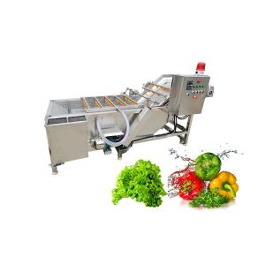 Buy cheap Vegetable Fruit SUS304 500kg/h Air Bubble Washing Machine from wholesalers